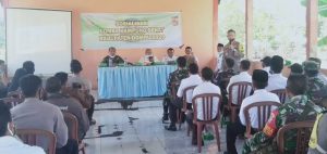 Kapolres Dompu Gencar Sosialisasikan Lomba Kampung Sehat Putus Mata Rantai Covid-19