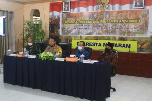 Polres Mataram Siapkan Petugas Tim Penilai Lomba Kampung Sehat