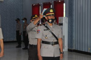 Turmuzi  Resmi Dilantik   Sebagai Kasat Polairud Polres Lombok Barat