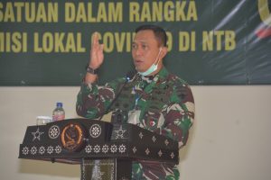Korem 162/WB Tingkatkan Silaturahiim Guna Cegah Dan Minimalisir Transmisi Lokal Covid-19 Melalui Komsos Dengan Komponen Masyarakat