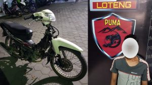 Kurang dari 24 Jam, Pelaku curanmor di Masjid Diringkus Polisi