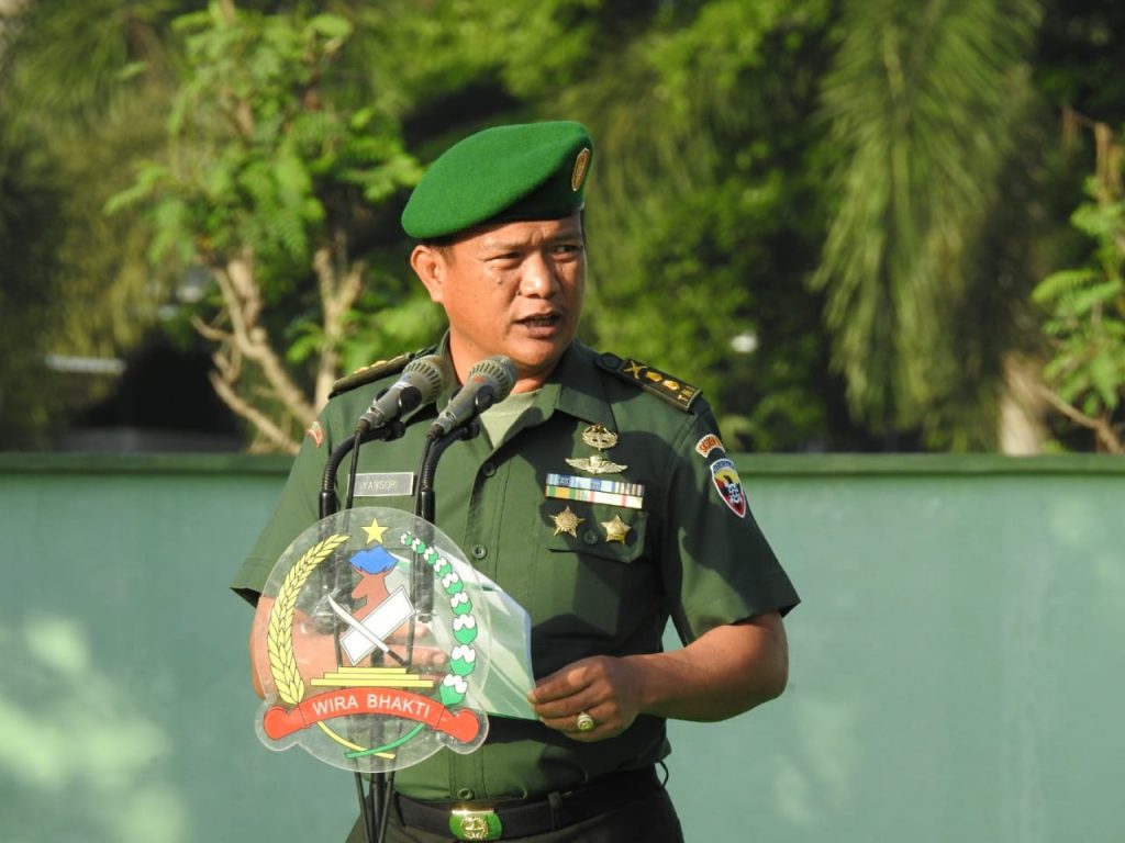 Bangga bertugas di Nusa Tenggara Barat, Letkol Inf Endarwan Yansori serahkan Jabatan Kepala Staf Korem 162/WB