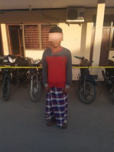 Polres Dompu Berhasil Ungkap 9 Kasus Curanmor Dalam Sehari,  Barang Bukti Sepeda Motor Diamankan