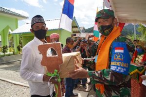 TMMD Usai, Kades Seminar Salit: TNI Adalah Keluarga Kami