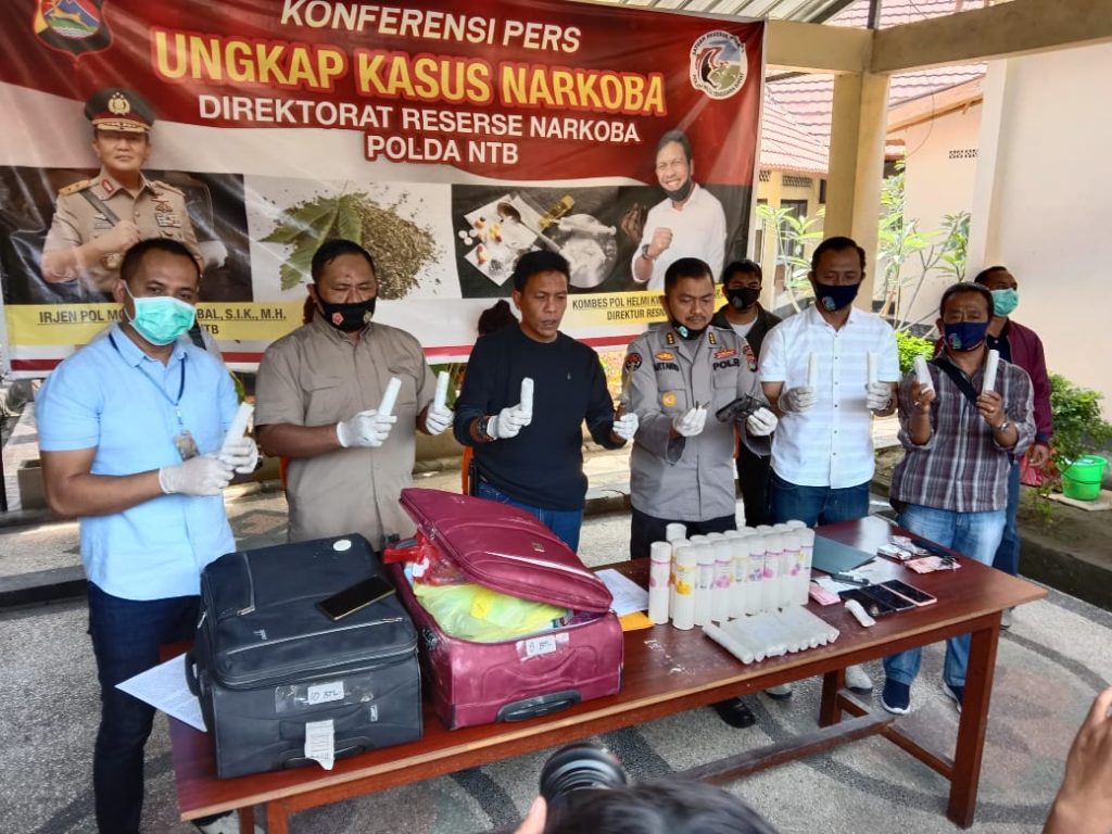 Melawan saat Dibekuk, Pengedar Narkoba Tumbang Diterjang Timah Panas Personel Ditresnarkoba Polda NTB