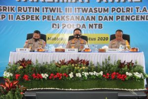 Tim Itwasum Mabes Polri Laksanakan Pengawasan dan Pemeriksaan di Polda NTB
