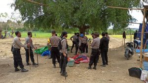 Polres Sumbawa  Kembali Bubarkan Judi Sabung Ayam