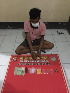 Jual Sabu, Tukang Parkir Ditangkap Tim Resnarkoba Polres Dompu
