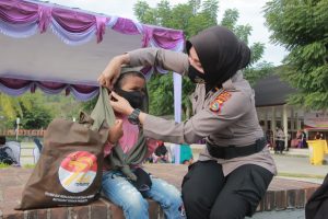 Bhayangkari dan Polwan Polda NTB Sepakat Hapus Pekerja Anak di KEK Mandalika