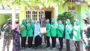 Persit KCK Kodim 1628/Sumbawa Barat Silaturahmi Kunjungi Purnawirawan