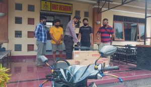 Polsek Cakranegara Ringkus Pembobol Toko Elektronik