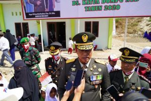 Danrem 162/WB Gelorakan Semangat Kebangsaan di Pesantren Tahfidzul Qur,an As Salam Dompu