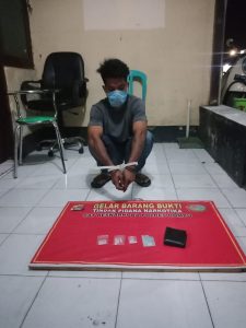 Opsnal Satresnarkoba Polres Dompu amankan terduga pengedar shabu shabu