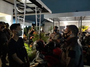 Abaikan Protokol Kesehatan, Kapolresta Tegur Pemilik Kafe