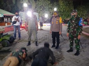 Polres Sumbawa Bersama Instansi Terkait Gelar Razia Masker, Denda Uang ke Depannya Akan Diberlakukan