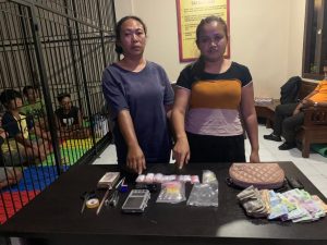 Dua Wanita Pengedar Narkoba Di Wilayah Bangsal Ampenan kembali Diringkus Timsus Ditresnarkoba Polda NTB