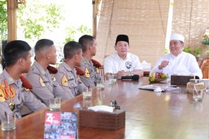 Pesan Kapolda NTB kepada 10 Taruna Akpol yang Berlebaran Idul Adha di Lombok