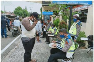 Hari Terakhir Operasi Patuh Gatarin, Ditlantas Polda NTB Tilang 46 Pelanggaran