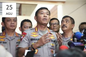 Kapolri Perintahkan Jajaran Perketat Pengamanan Pasca Kebakaran Kejagung