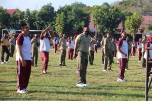 Tingkatkan Sinergitas TNI Polri, Danrem 162/WB dan Kapolda NTB olahraga bersama