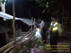 Polsek Pringgarata Tingkatkan Patroli Cegah Kasus 3C