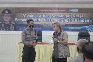 Polda NTB Gelar Diskusi Sharing Komunikasi dan Motivasi