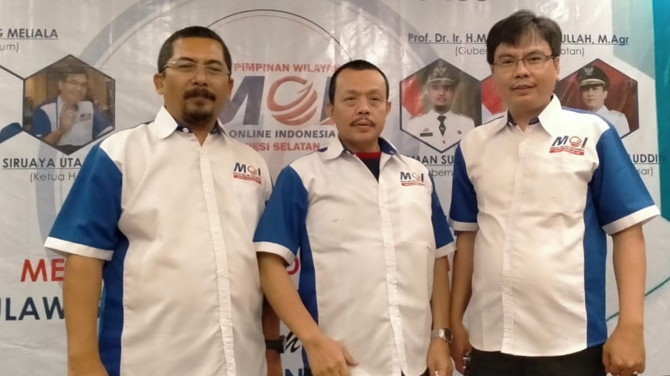 Ketum MOI sukses Lantik DPW MOI Sulsel