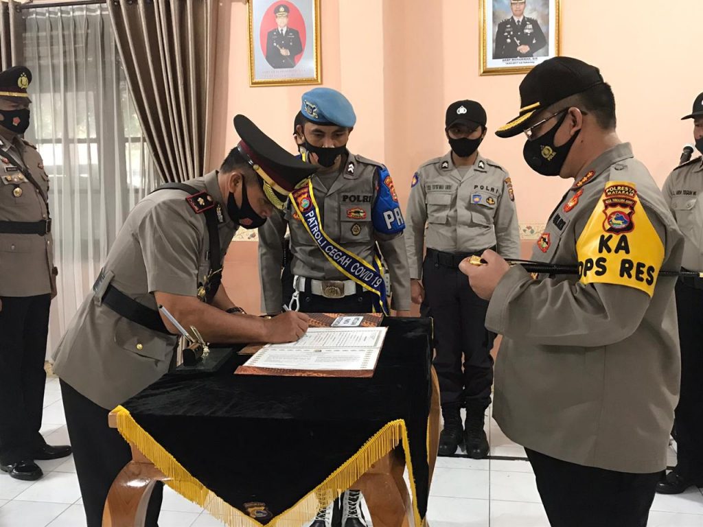 Tiga Jabatan di Polresta Mataram Berganti