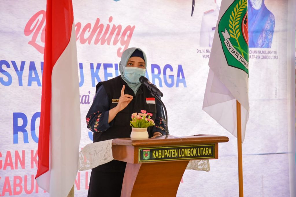 Launching Posyandu Keluarga di KLU, Wagub : Harus Sesuai Protokol Kesehatan