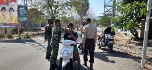 Sinergitas TNI – Polri dan Pemda Kabupaten Sumbawa Tegakkan Protokol Kesehatan