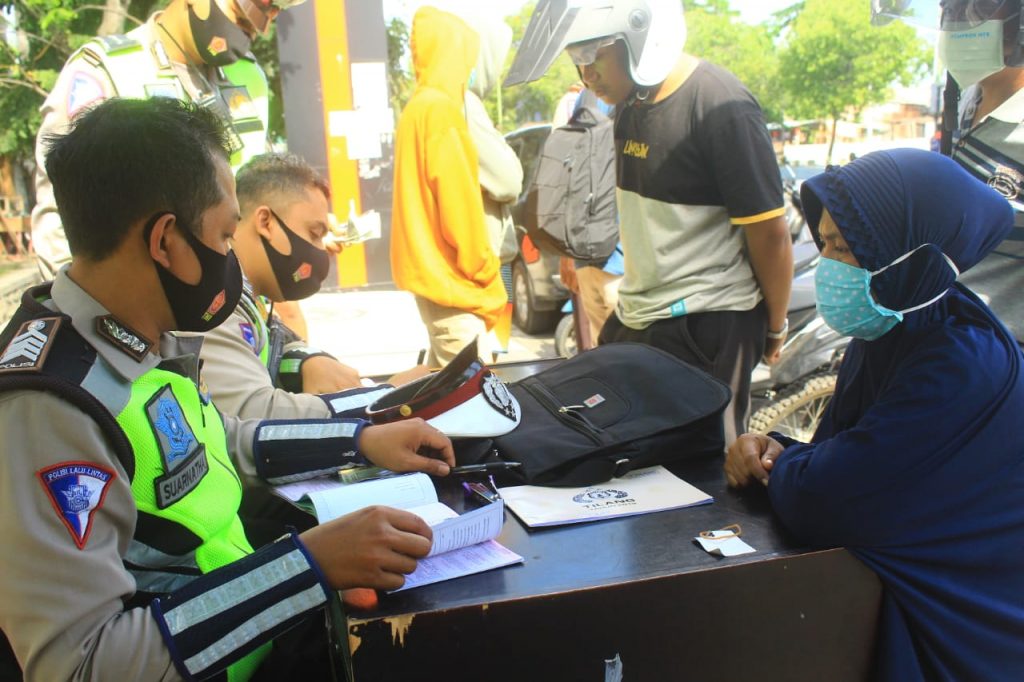 Kapolresta : Kami Juga Tindak Pelanggar Lalu Lintas Saat Penegakkan Perda