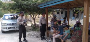 Cegah Covid-19 Polres Sumbawa Terjunkan Personil di Obyek Wisata