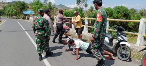Masih Banyak Pelanggar Protokol Kesehatan, Polsek jajaran Polres Dompu serentak laksanakan operasi yustisi