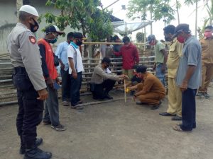 Kapolsek Hu’u Dompu Rutin Sambangi Desa Mantapkan Kampung sehat dan upaya Cipkon