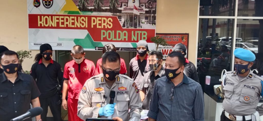 Congkel Toko Modern, Tiga Pria di Lombok Diringkus Tim Puma Polda NTB