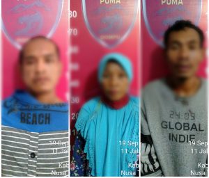 Curi Uang dan Emas dengan cara mencongkel jendela, dua Pria di Dompu dibekuk Polisi