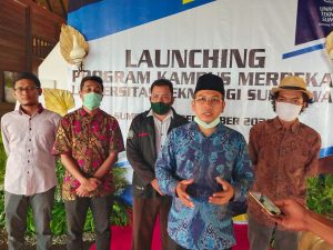 Launching Kampus Merdeka, UTS Beri Warna Baru Pada Pembangunan di Sumbawa