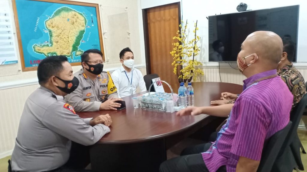 Kapolresta Mataram Sosialisasi Pengamanan Pandemi Covid-19 di Lingkungan Perkantoran