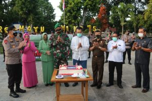 Kejutan Forkopimda NTB Ke Rumah Danrem 162/WB di Hari Spesial TNI