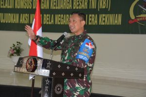 Korem 162/WB Ikuti Secara Virtual Kegiatan Komsos Dengan KBT