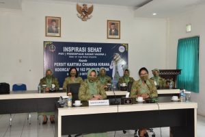 Persit KCK Koorcabrem 162 Beserta Jajaran Ikuti Webinar Pentingnya Merawat Organ Intim