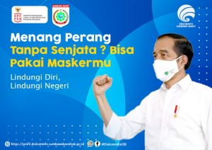 Presiden RI Ajak Masyarakat Pakai Masker
