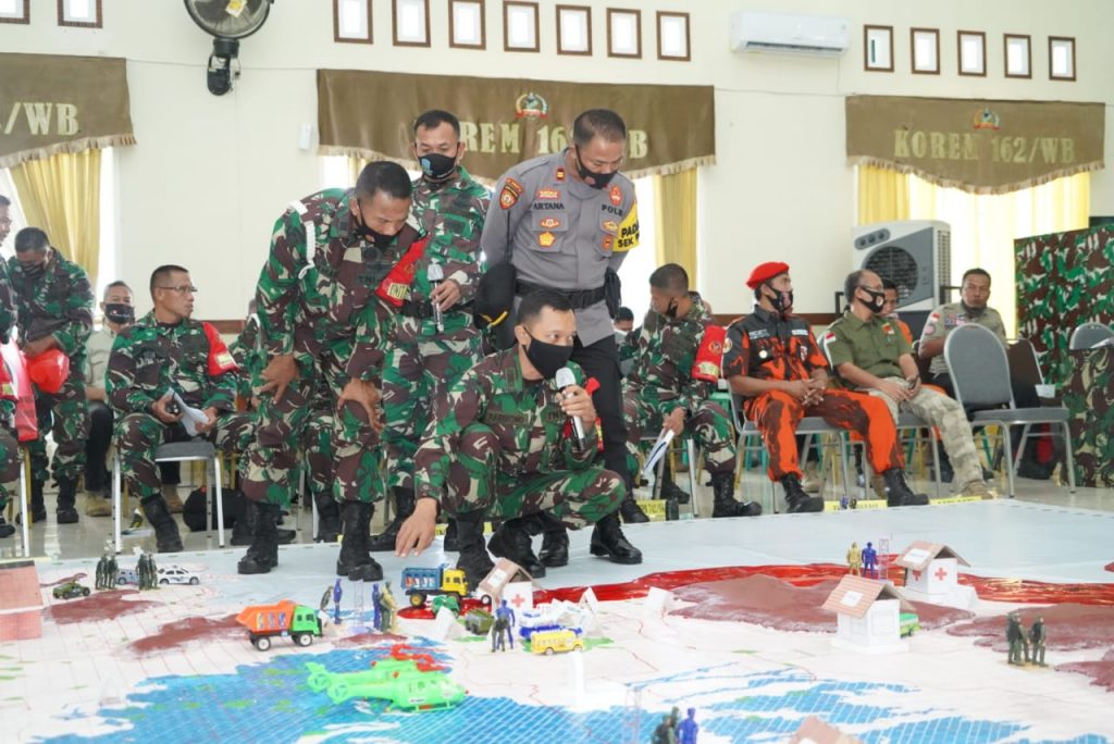 Latihan Posko I Korem 162/WB “Gelombang Sakti 20″ Resmi Di Tutup”