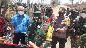 Kapolres Sumbawa Apresiasi Pelaksanaan TMMD 109 Di Desa Jotang Empang