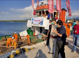 Tinjau Pemasangan Fiber Optic, Gubernur: Internet di NTB semakin Ngebut