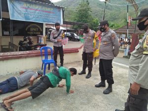 Ops Yustisi di Sumbawa Barat, Terus Galakkan Protokol Kesehatan Kepada Masyarakat, 45 Orang Terjaring