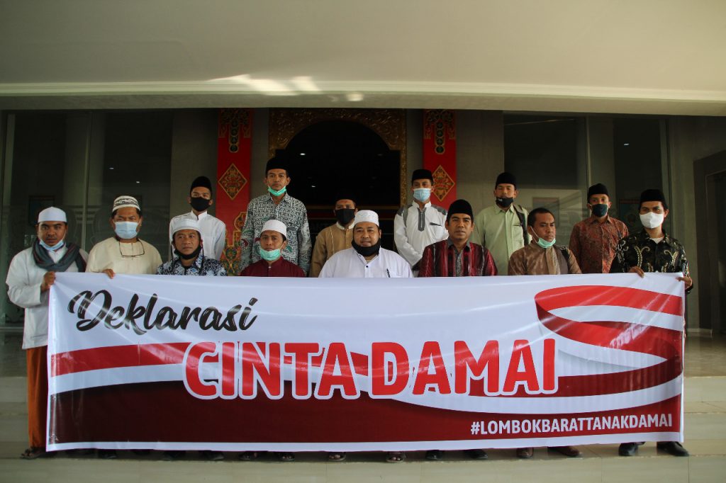 Pimpinan dan Pengurus Pondok Pesantren Lombok Barat, Sampaikan Komitmen Dukung Lombok Barat Aman dan Damai