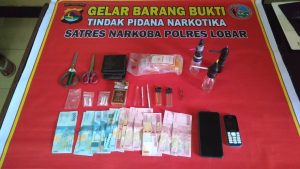 Satresnarkoba Polres Lobar Gagalkan Peredaran Enam Poket Shabu siap edar di Labuapi Lobar