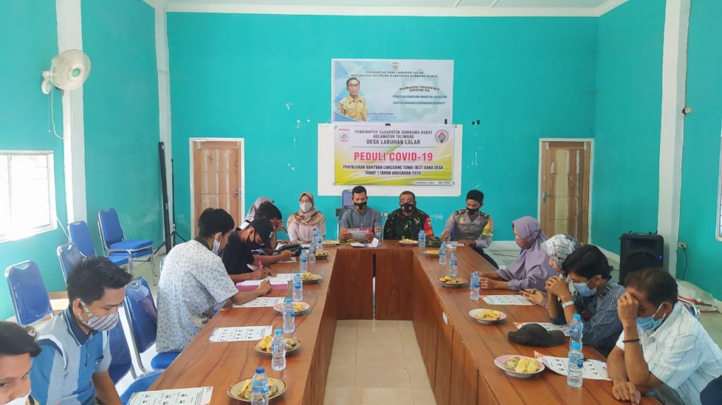 Babinkamtibmas Desa Labu Lalar Ikut Mensosialisasikan Penyelenggaraan Pilkada