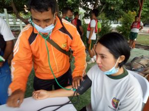 Pelihara Ketahananan Fisik, Prajurit Dan PNS Jajaran Korem 162/WB Ikuti Tes Kesamaptaan Periodik